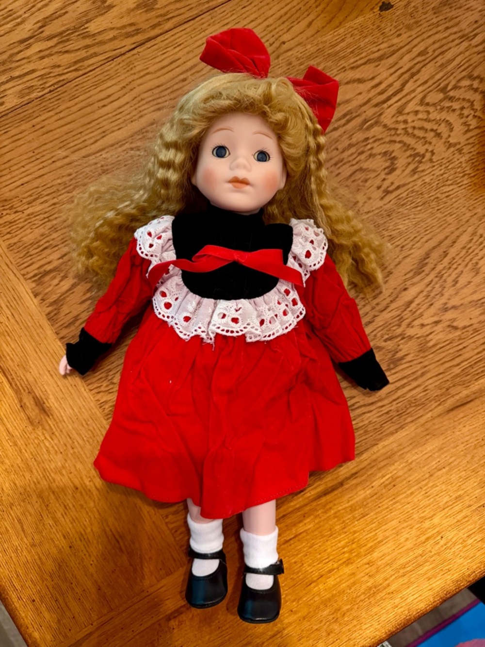 Vintage Porcelain Doll